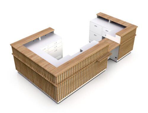 Checkout Counter Island Type