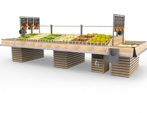 FRUITS & VEGETABLES WITH GONDOLA